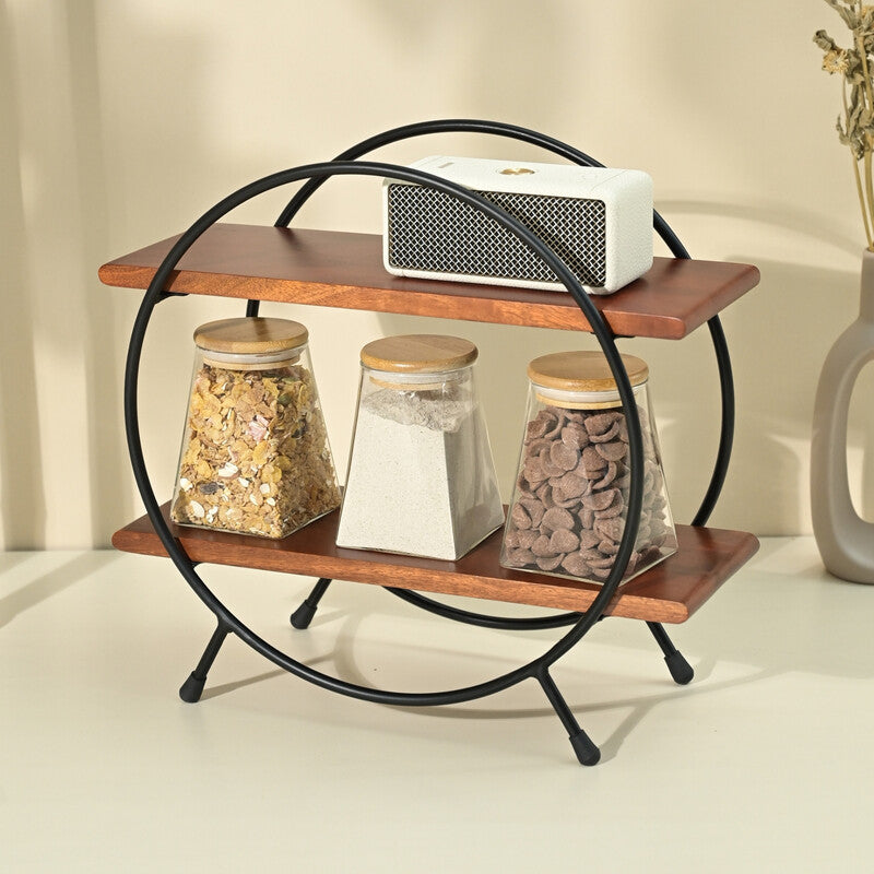 Ruma Round Wooden Rack media 9