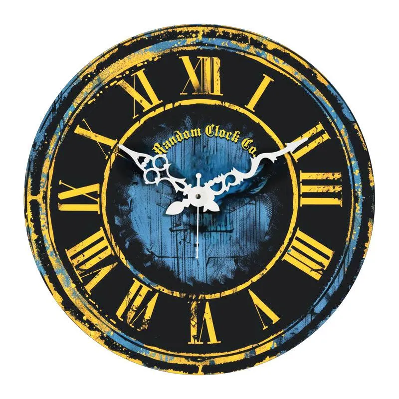 Neriah Blue 3D Printed MDF Wall Clock media 4