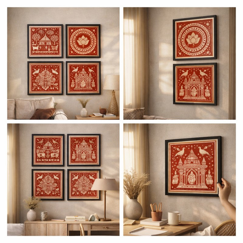 Royal Heritage Paper Wall Art - Set Of Four media 7