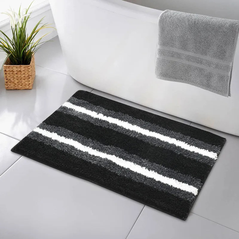 Nexa Cotton Bath Mat - Black media 3