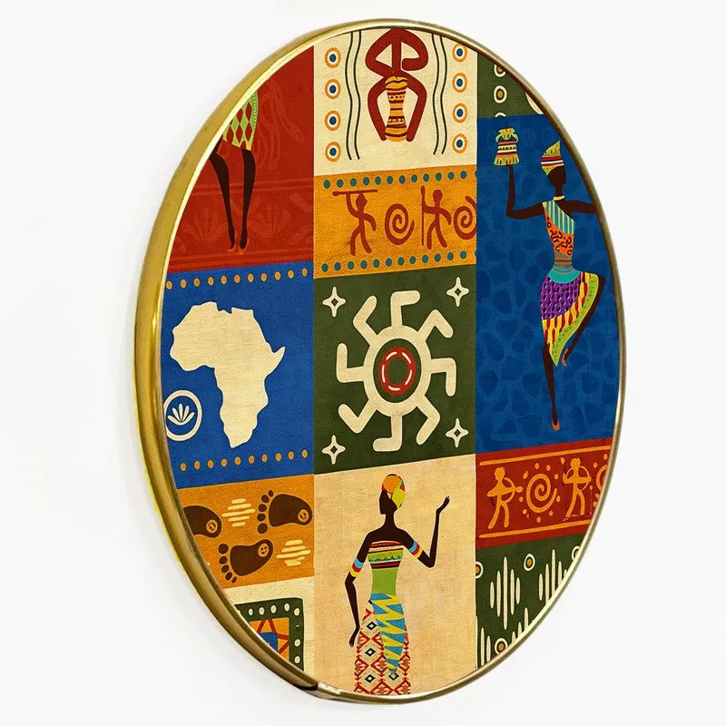Tribal Motif Decorative Paper Wall Art media 7