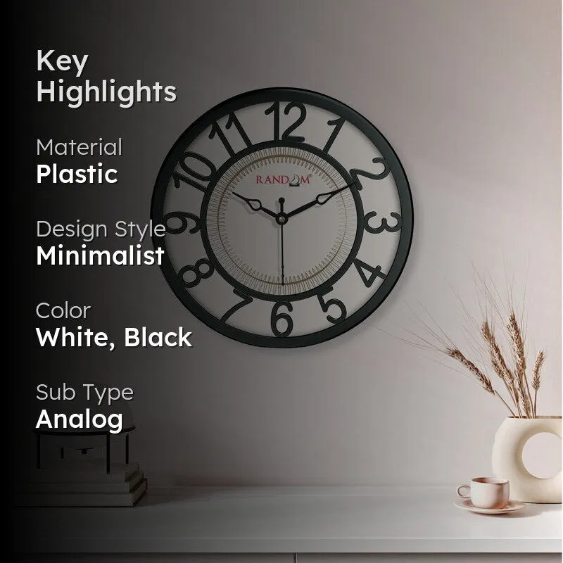 Amelin Sweep Silent Wall Clock media 2