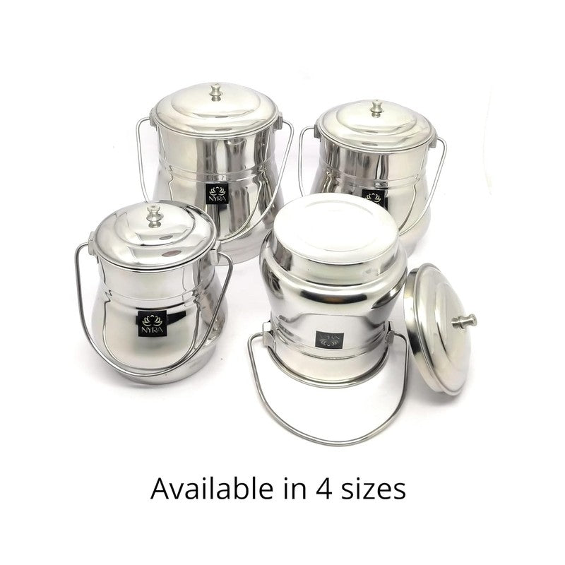 Hive Silver Stainless Steel Container - 2000 mL media 9