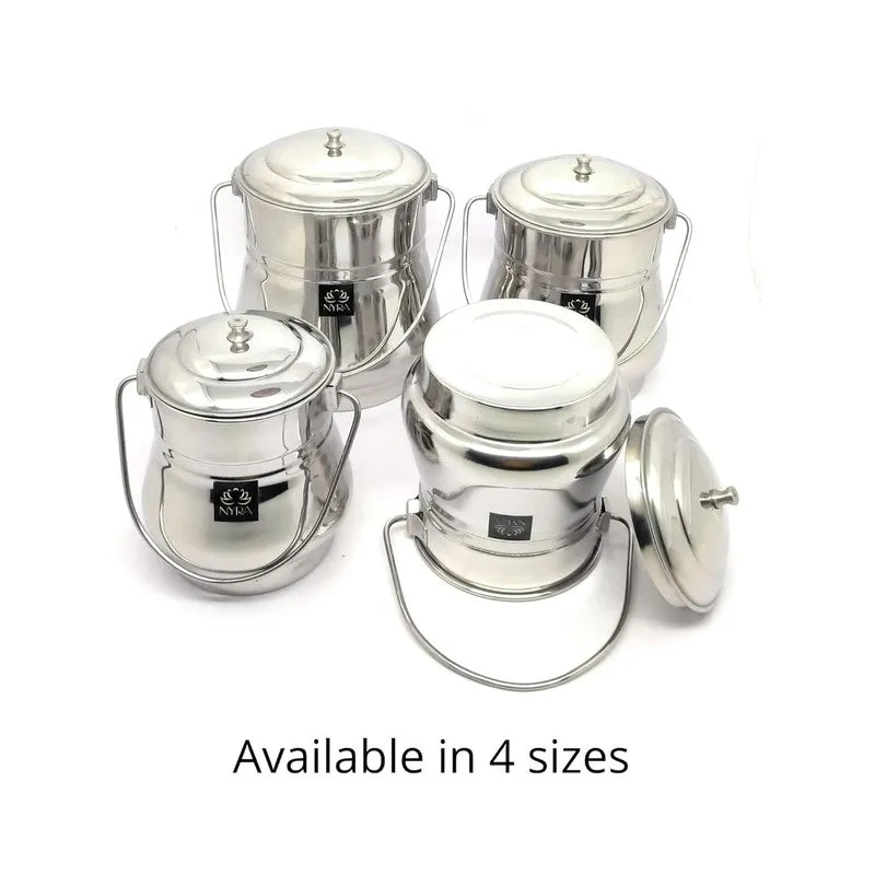 Hive Silver Stainless Steel Container - 2000 mL media 9