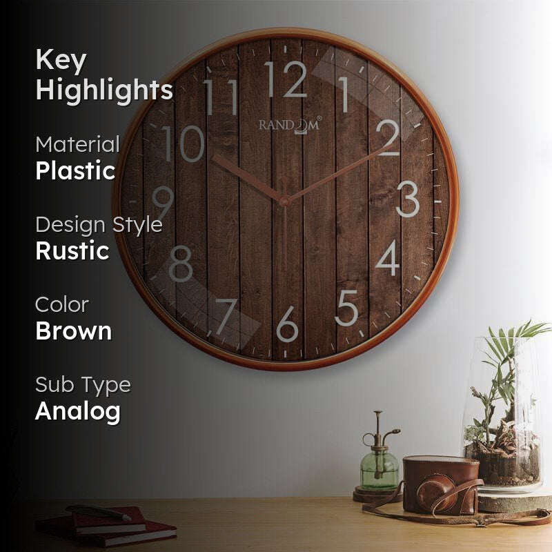 Wooden Wonder Wall Clock media 2