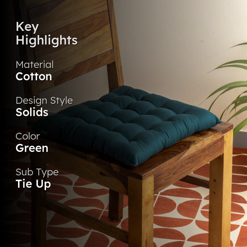 Rowan Chair Pad (Botanical Green) - Set Of Four media 2