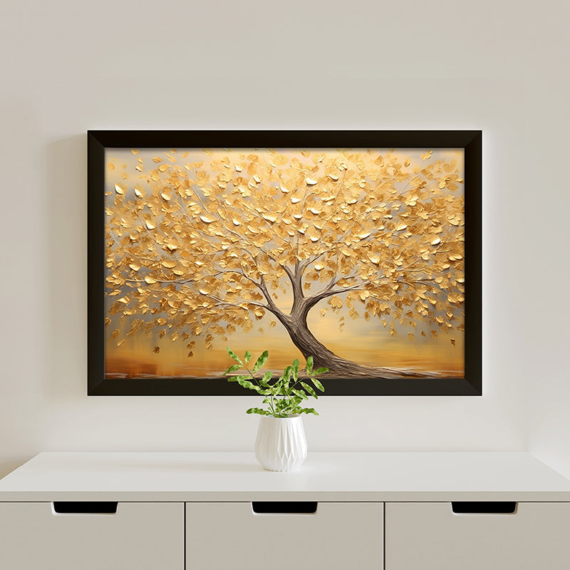 Golden Autumn I Wall Painting