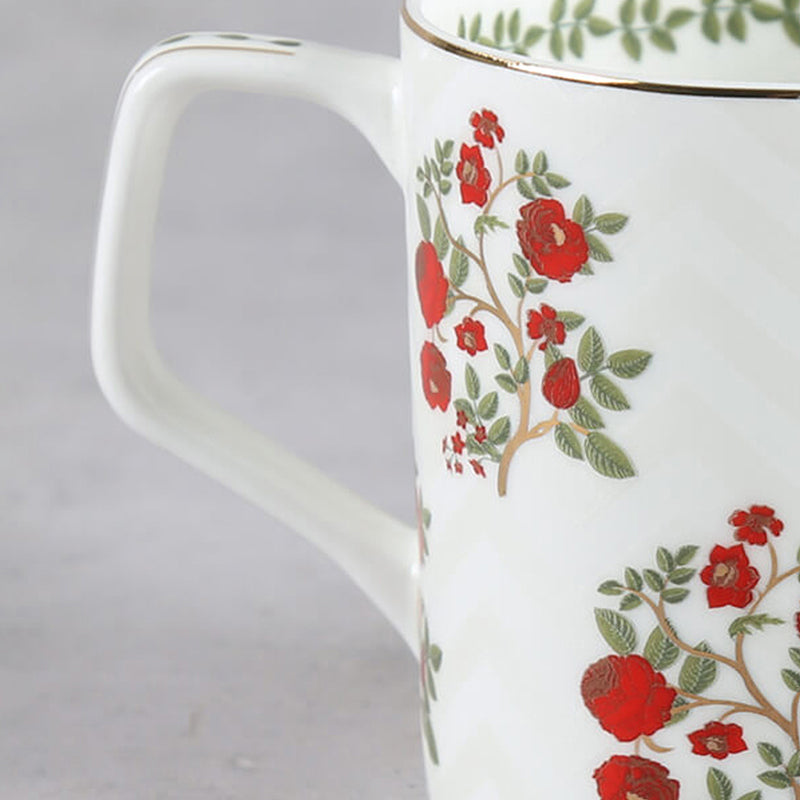 India Circus Poppy Pops Bone China Mug (220 mL Each) - Set Of Six media 6