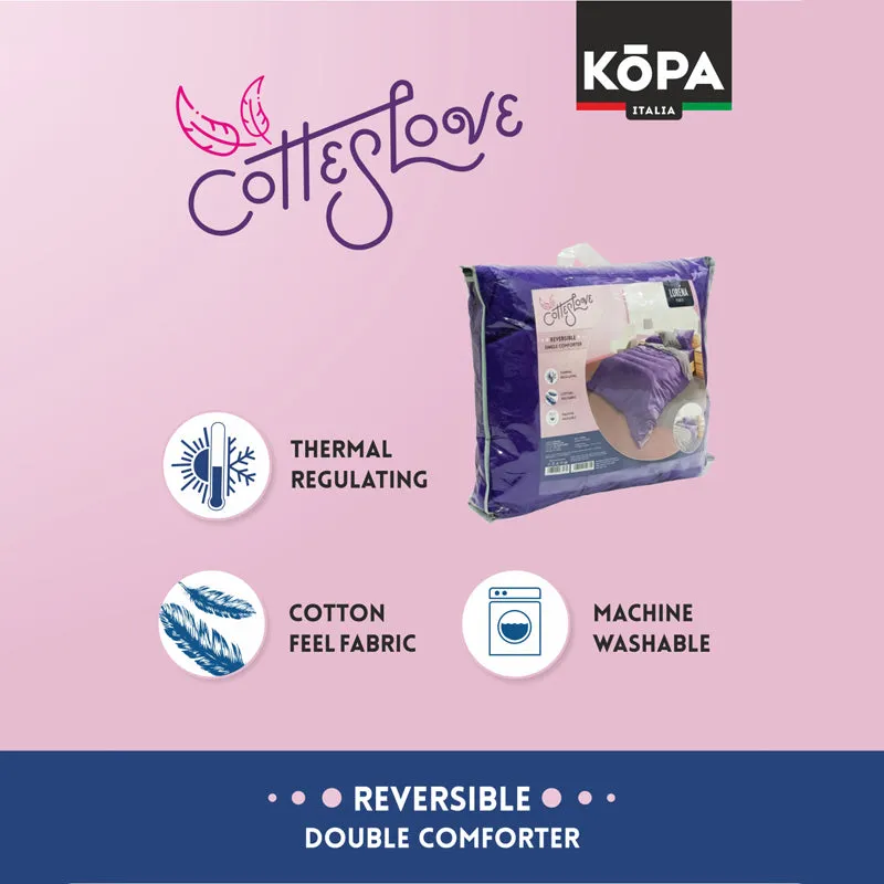 Ashfield Comforter (Blue) - 150 GSM media 7