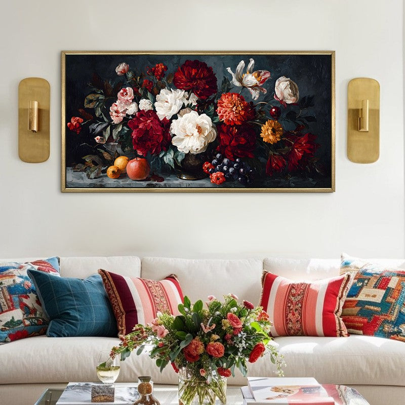 Opulence Canvas Wall Painting With Frame