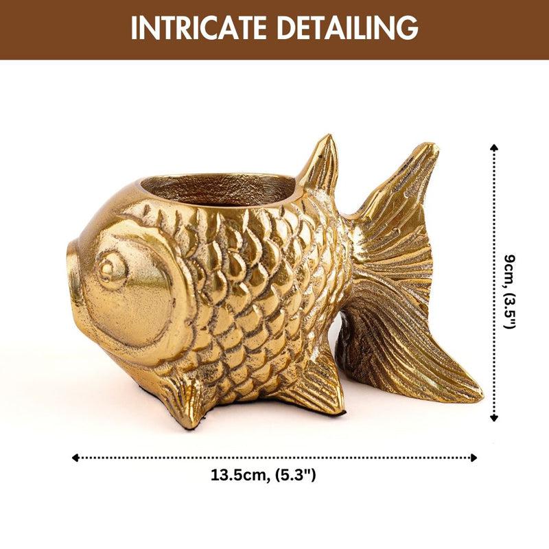 Goldfish Glam Telight Candle Holder - Set Of Two media 5