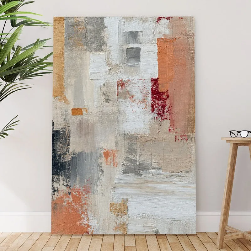 Spectrum Break Abstract Canvas Wall Art media 6