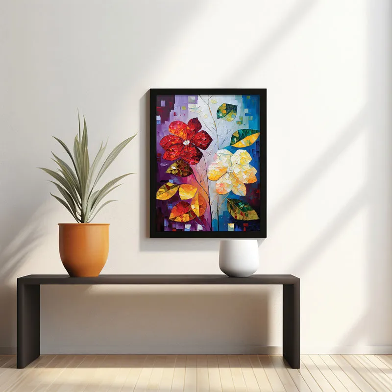 Pixel Bloom Wall Art media 1