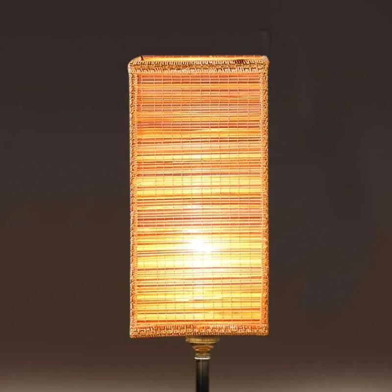 Sikoya Bamboo Table Lamp - Beige,Black media 3