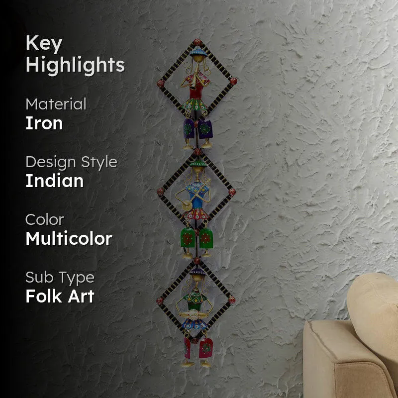 Tribal Forms Iron Wall Accent media 2