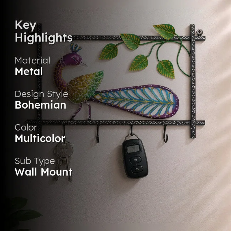 Multicolor Mayoor Handcrafted Key Holder media 2