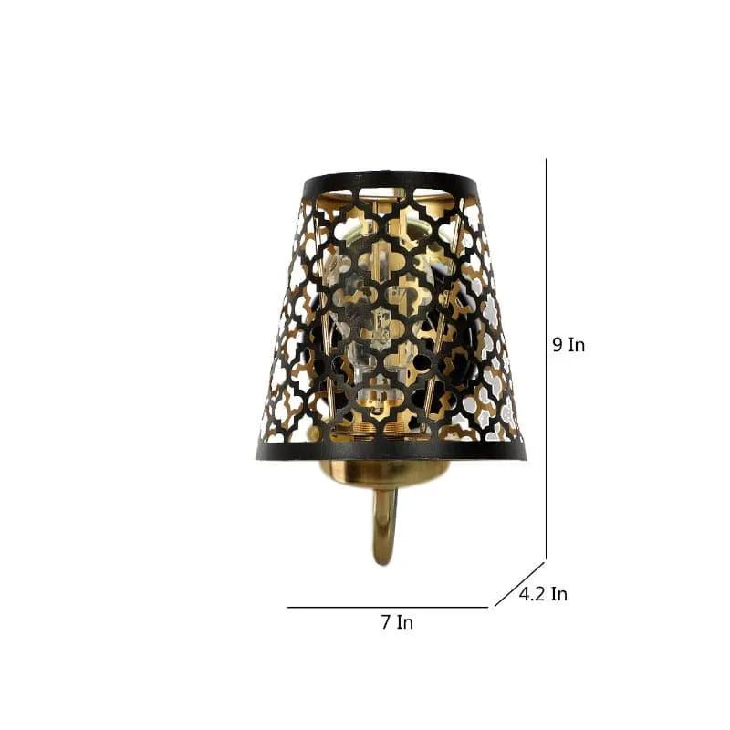Galora Jaala Empire Metal Wall Lamp media 5
