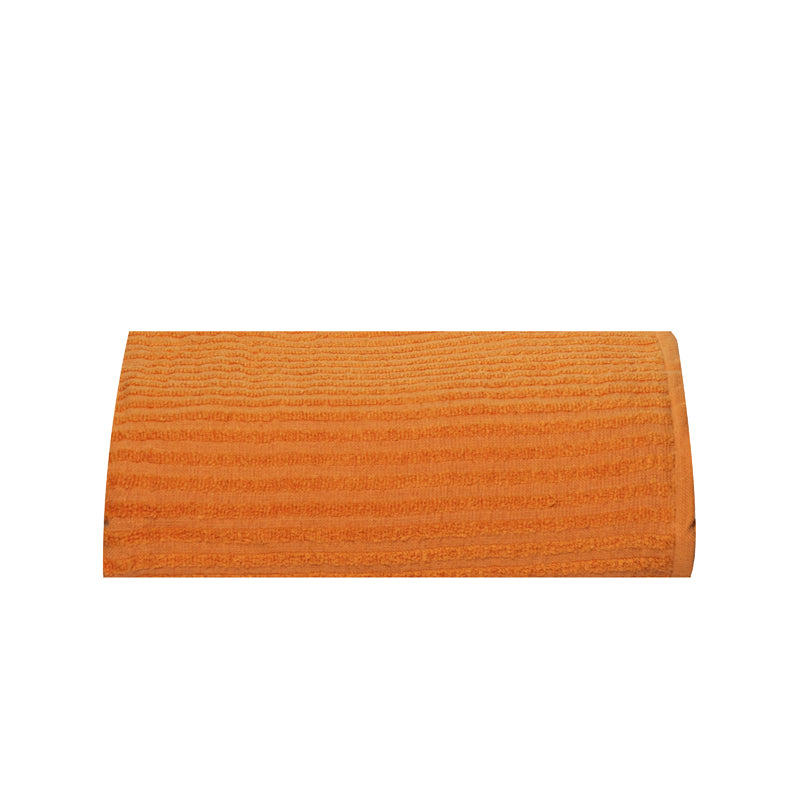 Micro Cotton LuxeDry Striped Bath Towel - Orange image 5