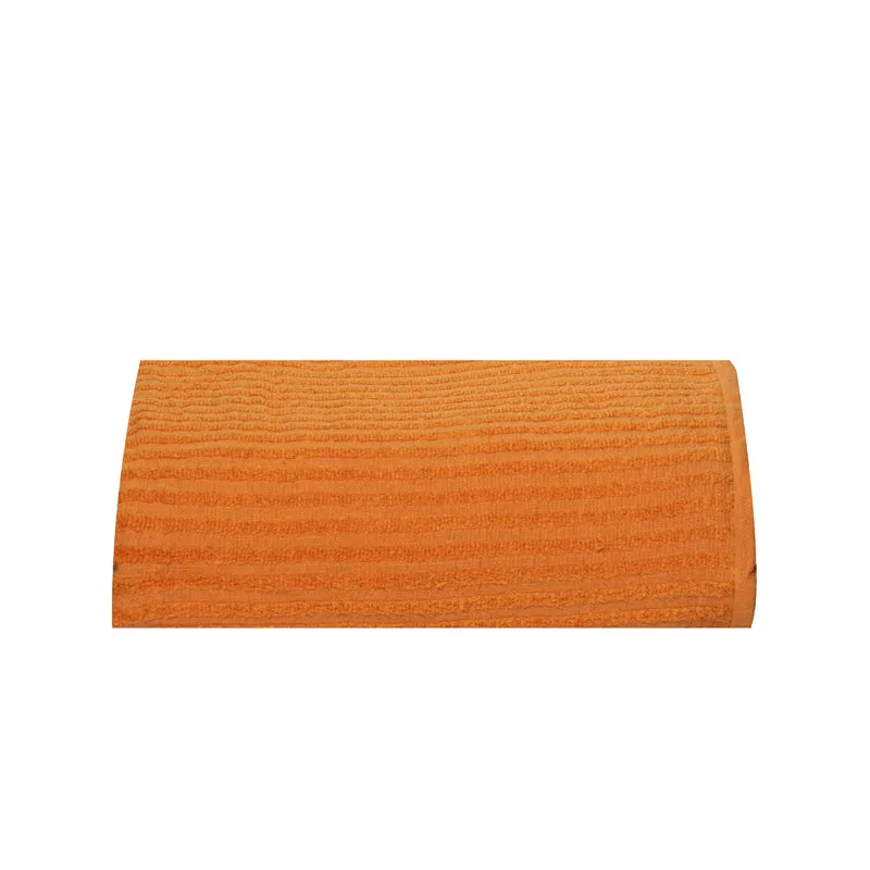 Micro Cotton LuxeDry Striped Bath Towel - Orange media 5