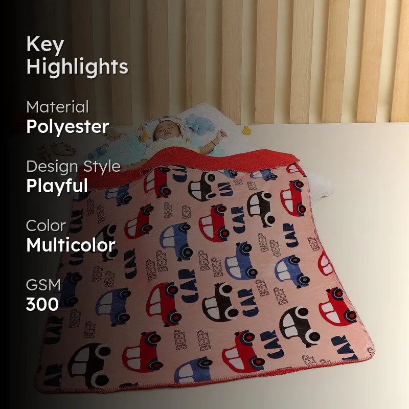 Monte Carlo Car Cuddle Kids Blanket - 300 GSM media 2