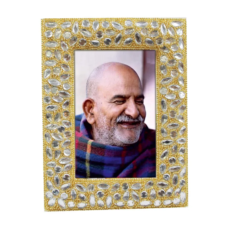 Neem Karoli Baba Gilded Photo Frame media 4