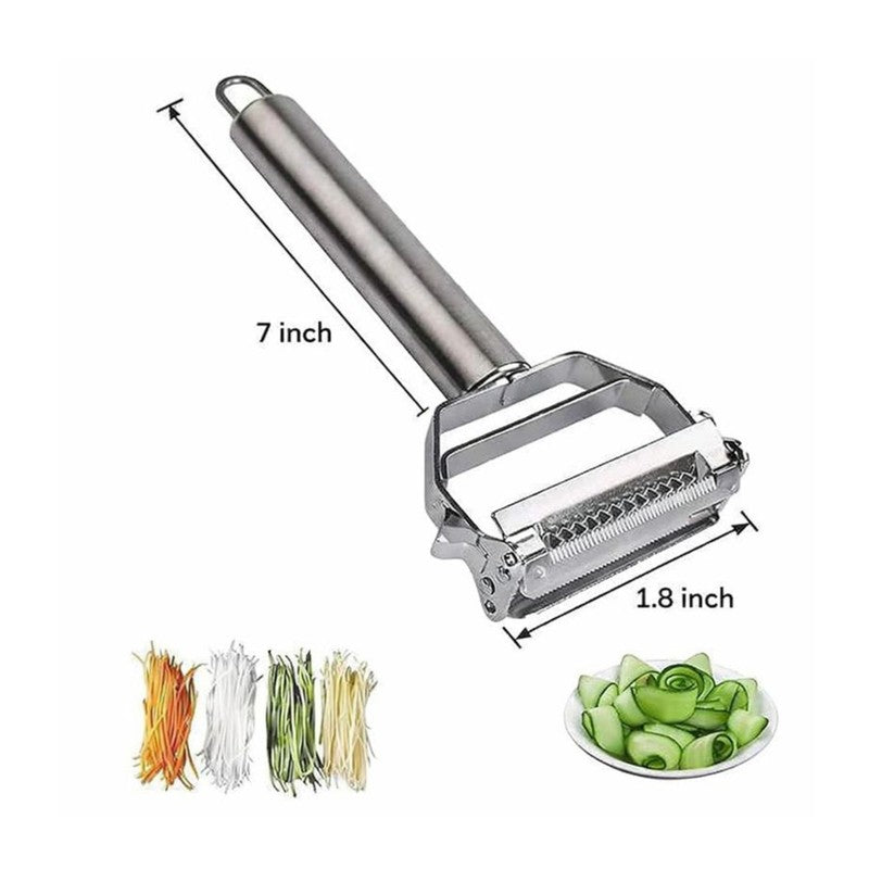 Dual Blade Stainless Steel Peeler & Julienne Tool media 9