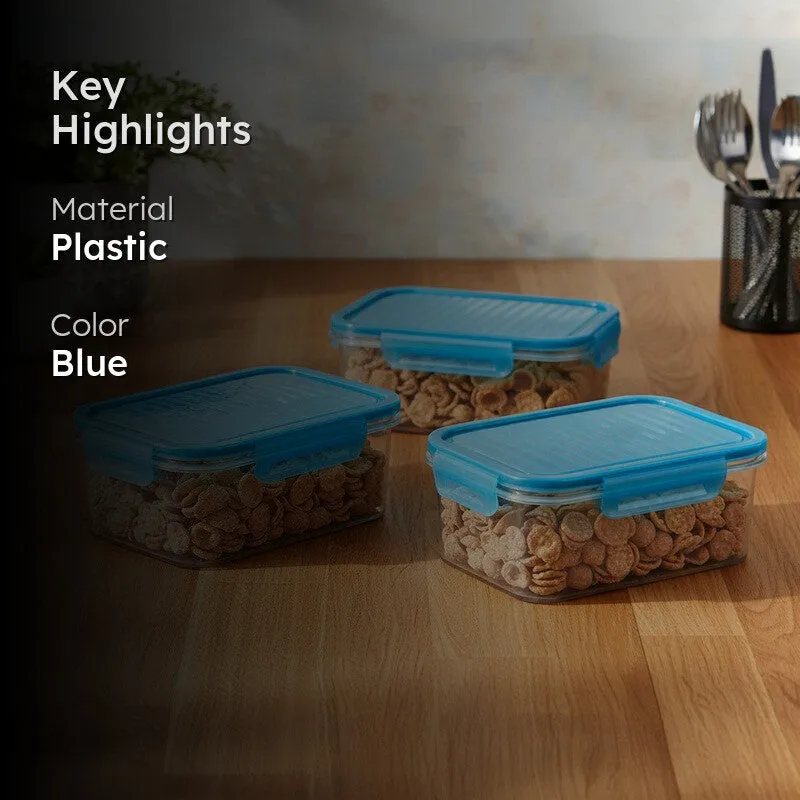 SmartStore Blue Food Container (800 mL Each) - Set Of Three media 2