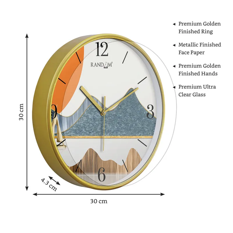 Chronologie Analog Wall Clock media 8
