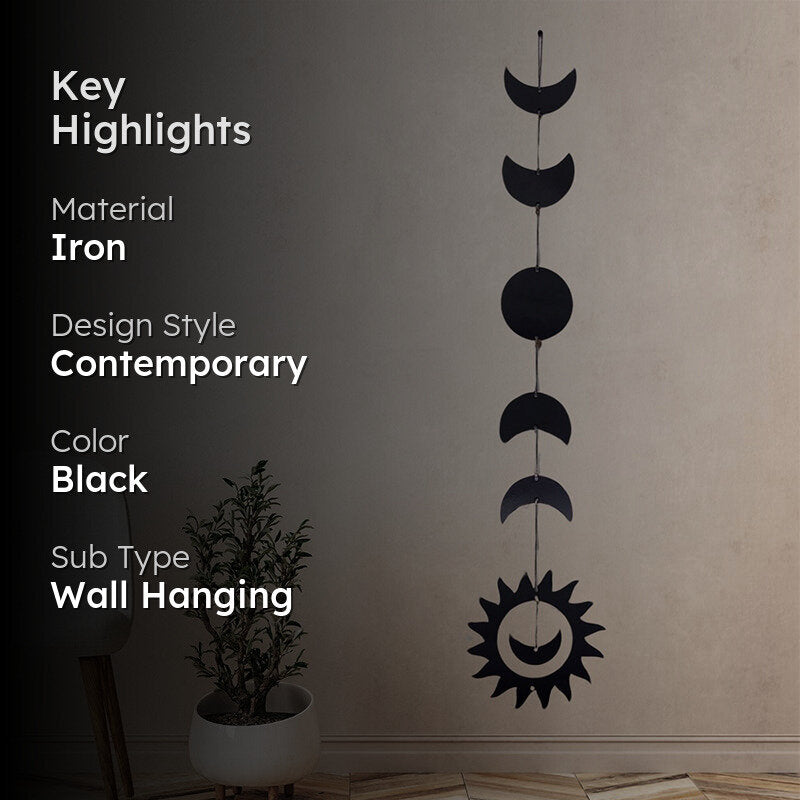 Sun Moon Spirit Iron Wall Accent media 2