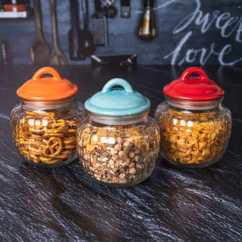Culinary Mate Glass Storage Container (600 mL Each) - Set Of Three media 1