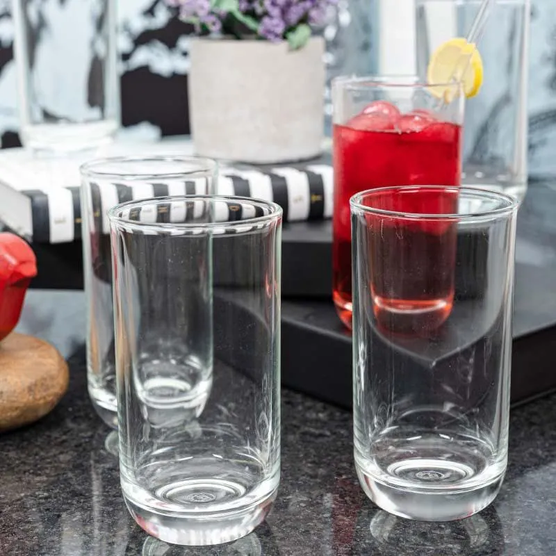 Liam Glass Tumbler (290 mL Each) - Set of Four media 3