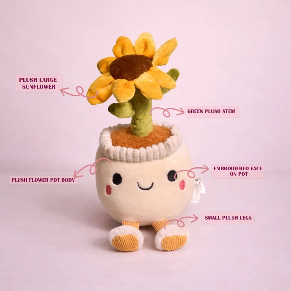 GiggleBloom Sunflower Showpiece media 3