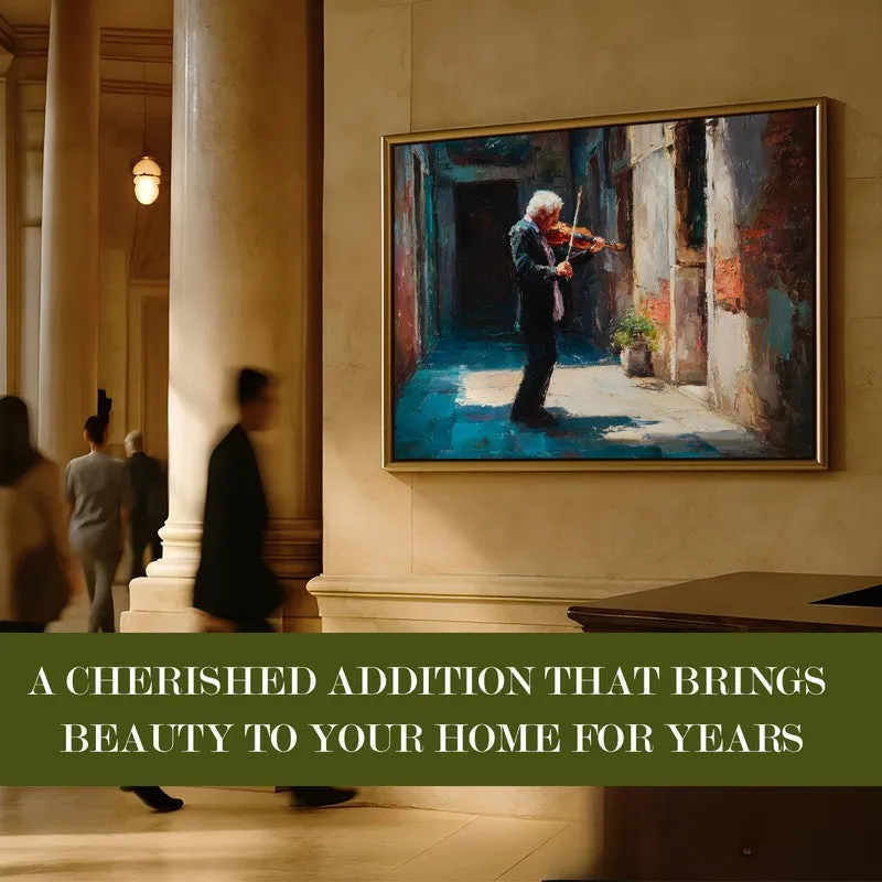 Chiaroscuro Soul Canvas Wall Painting With Frame media 7