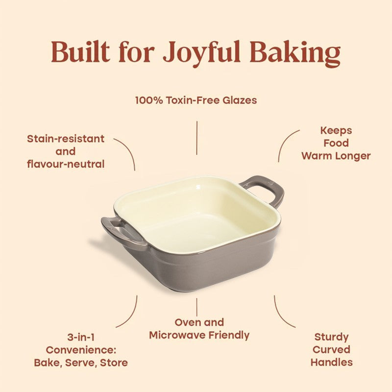 Cumin Co Ceramic Baking Trays - Grey media 7