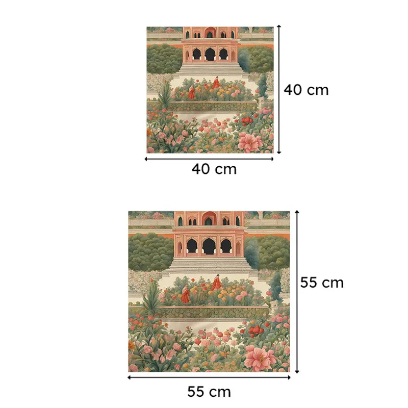Mahal Garden Canvas Wall Art media 6