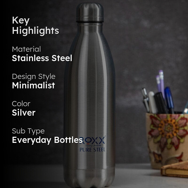 Shibui Vaccum Steel Water Bottle - 750 mL media 2