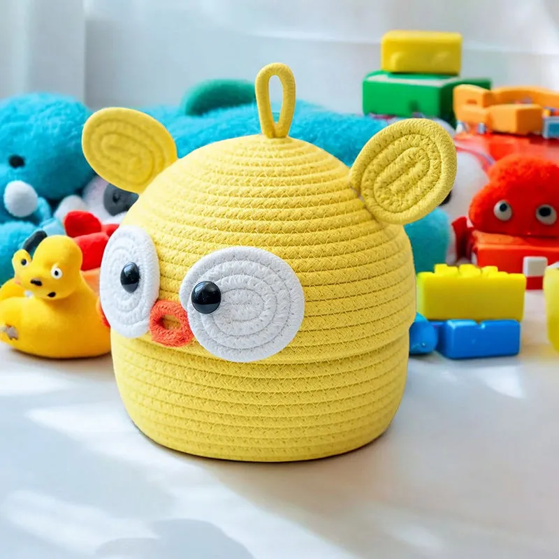 Ducky Cotton Storage Basket media 1