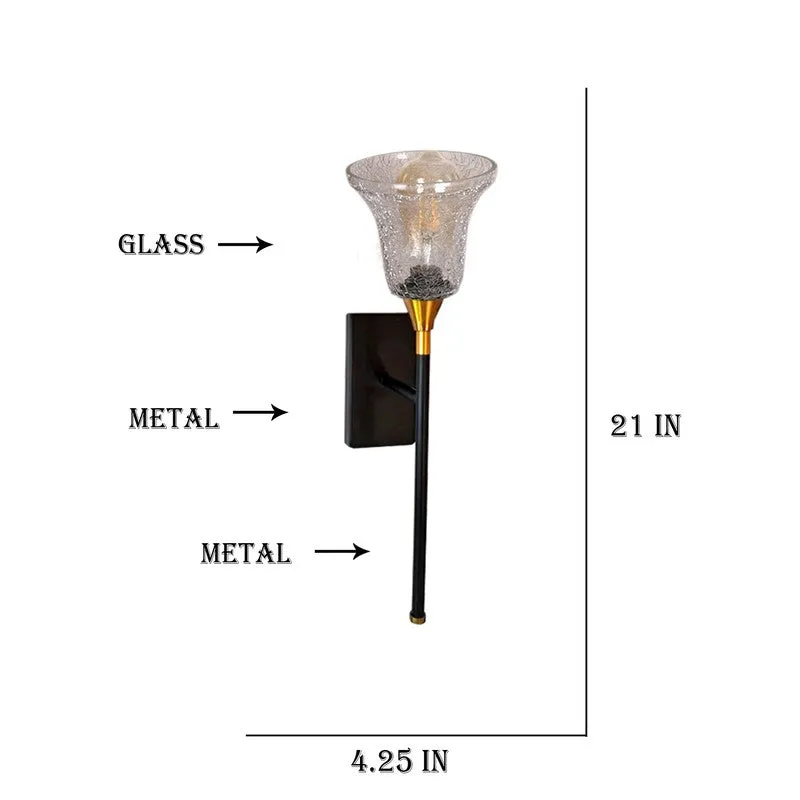 Prism Glow Glass Wall Lamp media 9