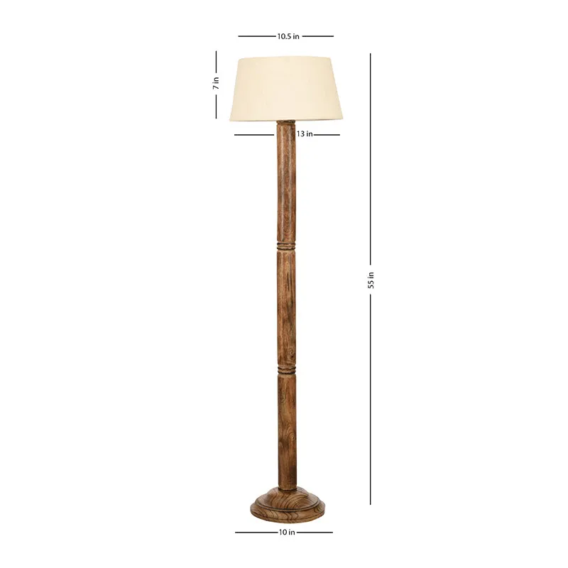Uploom Prism Crema Floor Lamp media 5