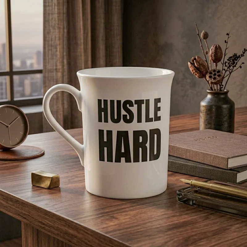 Hustling Porcelain Coffee Mug (300 mL) media 4