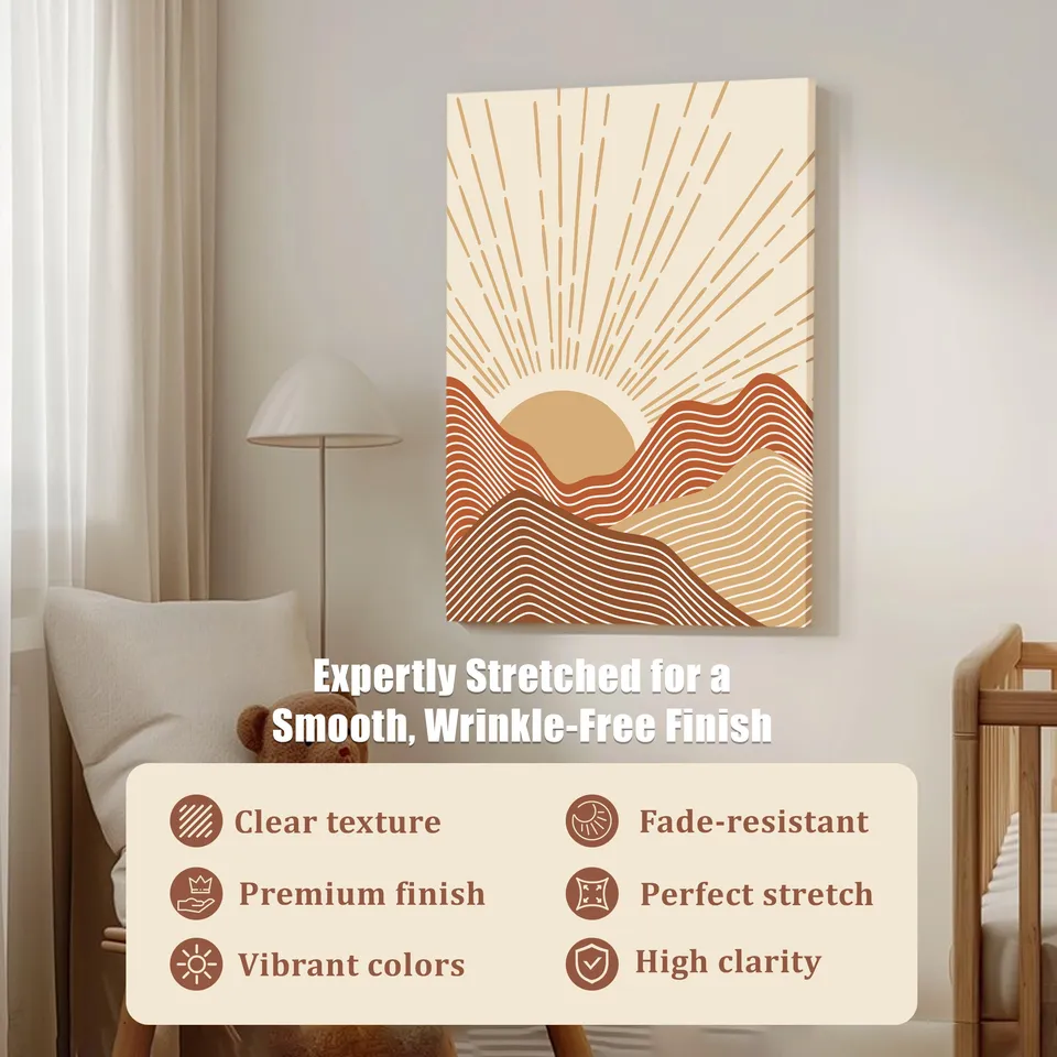 Terracotta Dawn Wall Painting media 6