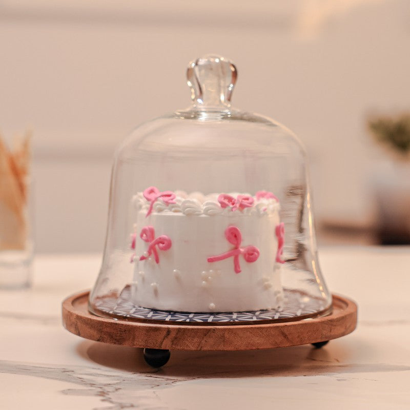 Vinso Cake Stand With Dome image 3