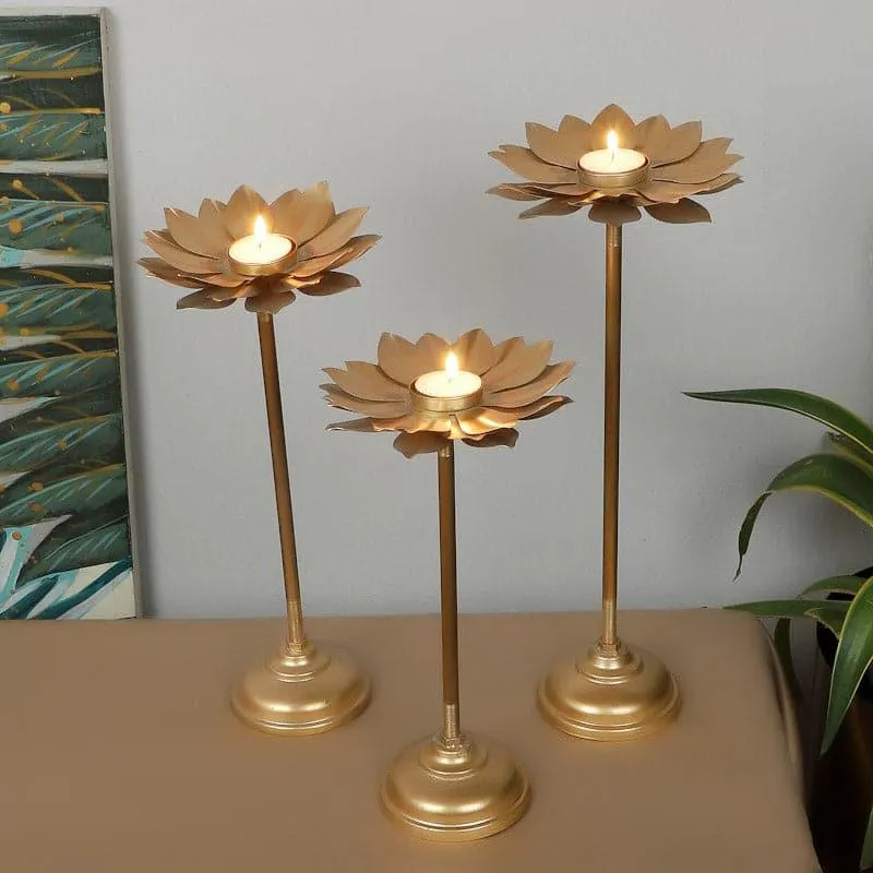 Archita Tealight Holder - Set Of Three media 1
