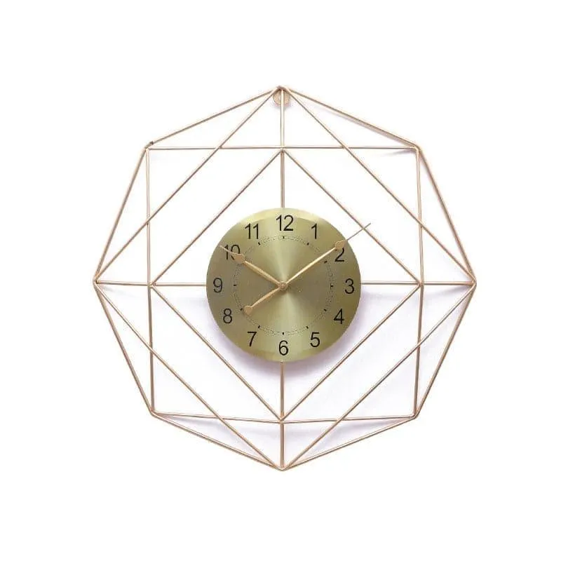 Hexagon Hora Wall Clock media 3