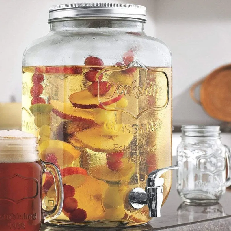 Quencher Glass Drink Dispenser - 4 L media 3