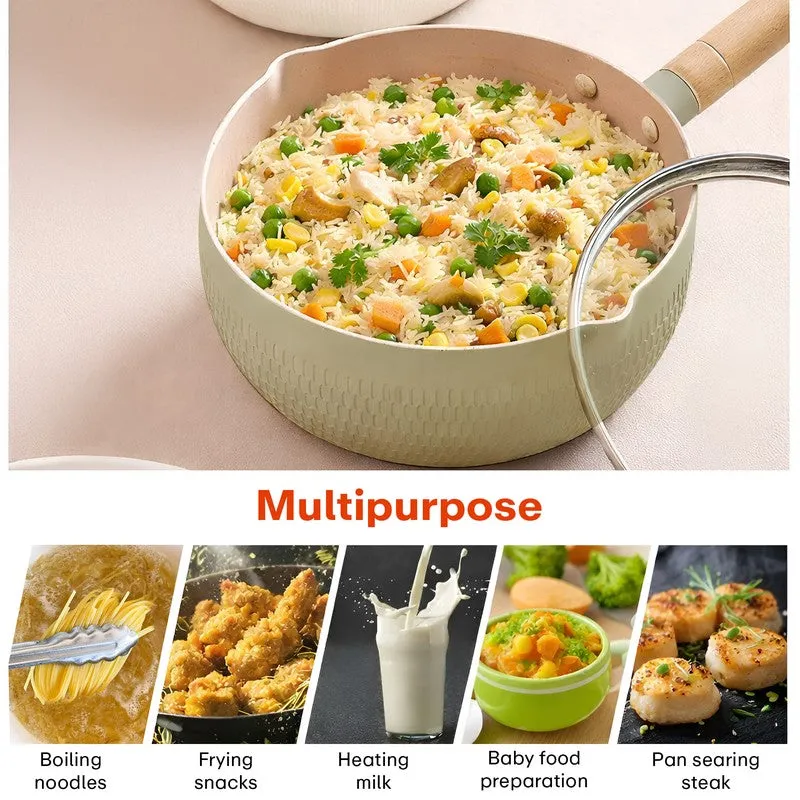 Rioware Pastel Forge Glossy Non-Stick Saucepan (3100 mL) media 13