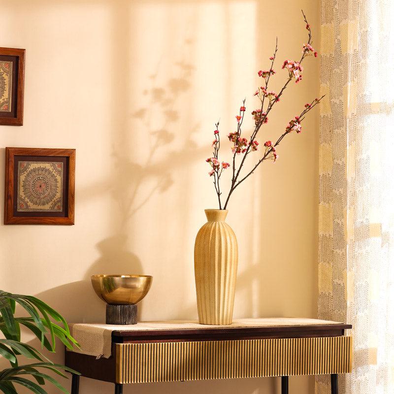 Artificial Realistic Cherry Blossom Stick - Pink media 6