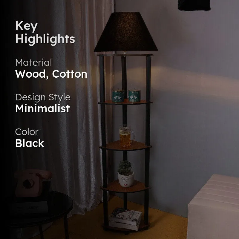 Opulent Beam Floor Lamp (Black) media 2