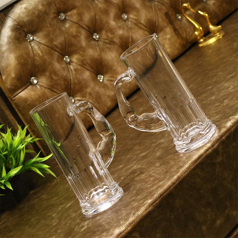 Hoshea (600 ML) Beer Glass & Snack Plate Combo - Three Piece Set image 3