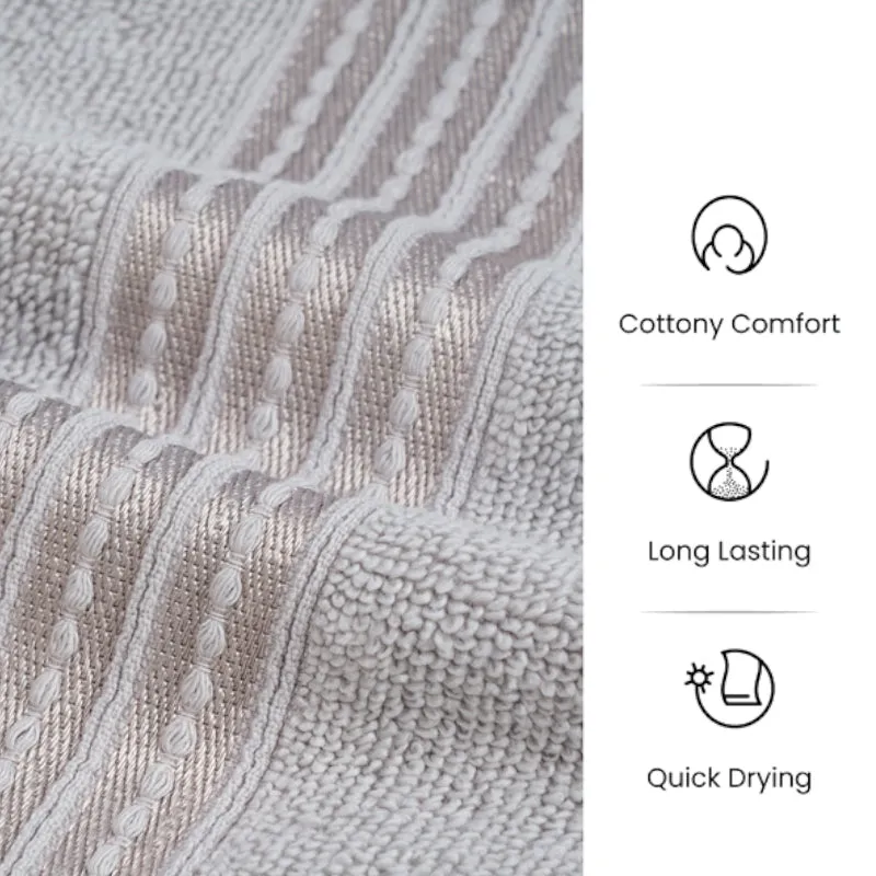 Micro Cotton LuxeDry Soothe Bath Towel - Grey media 7